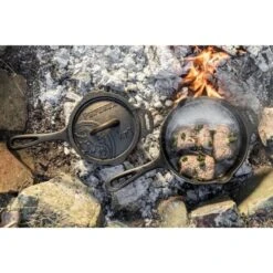 Petromax KR1 Poêle En Fonte Avec Couvercle (1 Litre) -Camping Boutique petromax kr1 poele en fonte avec couvercle 1 litre 2