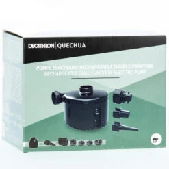 Quechua POMPE ÉLECTRIQUE COMPACTE POUR LE CAMPING - RECHARGEABLE SUR SECTEUR 11 Quechua POMPE ÉLECTRIQUE COMPACTE POUR LE CAMPING - RECHARGEABLE SUR SECTEUR -Camping Boutique pompe electrique compacte pour le camping rechargeable sur secteur 4