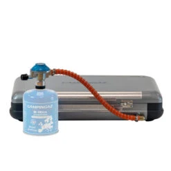 Campingaz Réchaud De Camping à Gaz 2 Feux Camp & Grill - Plancha, Grill Et Wok -Camping Boutique rechaud de camping a gaz 2 feux camp and grill plancha grill et wok 6