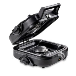 Kemper Réchaud De Camping à Gaz 2 Feux - Portable Et Pliable -Camping Boutique rechaud de camping a gaz 2 feux portable et pliable 1