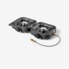 Kemper Réchaud De Camping à Gaz 2 Feux - Portable Et Pliable -Camping Boutique rechaud de camping a gaz 2 feux portable et pliable