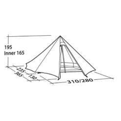 Robens Cône Vert PRS - Tipi Tent Pour Quatre Personnes 9 Robens Cône Vert PRS - Tipi Tent Pour Quatre Personnes -Camping Boutique robens cone vert prs tipi tent pour quatre personnes 2