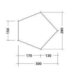 Robens Tarp Trail Wing -Camping Boutique robens tarp trail wing 3