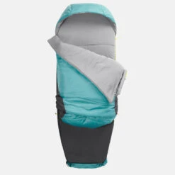 Quechua SAC DE COUCHAGE ENFANT 2 EN 1 - SLEEPIN BED JUNIOR 10°C BLEU -Camping Boutique sac de couchage enfant 2 en 1 sleepin bed junior 10c bleu 3