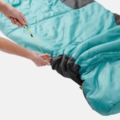 Quechua SAC DE COUCHAGE ENFANT 2 EN 1 - SLEEPIN BED JUNIOR 10°C BLEU -Camping Boutique sac de couchage enfant 2 en 1 sleepin bed junior 10c bleu 8
