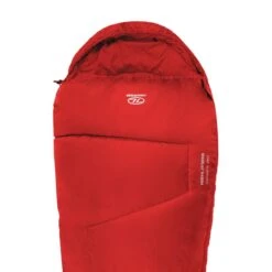 HIGHLANDER Sac De Couchage Sleepline 350 Momie 4°C Rouge -Camping Boutique sac de couchage sleepline 350 momie 4c rouge 4