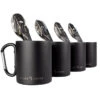 Set De Couverts De Camping & Tasse Thermique à Mousqueton | 4 Personnes -Camping Boutique set de couverts de camping and tasse thermique a mousqueton 4 personnes