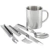 Set De Couverts De Camping & Tasse Thermique Inox | 1 Personne -Camping Boutique set de couverts de camping and tasse thermique inox 1 personne