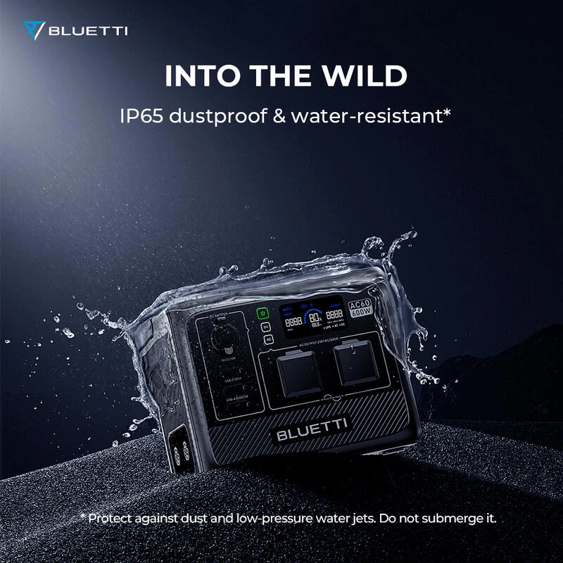 Station Électrique Portable BLUETTI AC60+B80+PV200,IP65 Générateur Solaire 4 Station Électrique Portable BLUETTI AC60+B80+PV200,IP65 Générateur Solaire – Image 2