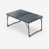 Quechua TABLE BASSE PLIANTE DE CAMPING - MH100 - GRISE -Camping Boutique table basse pliante de camping mh100 grise