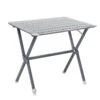 Table Camping à Clayettes Aluminium 80 Cm -Camping Boutique table camping a clayettes aluminium 80 cm