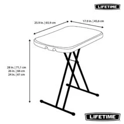 Table Individuelle Ajustable En Hauteur LIFETIME #80251 -Camping Boutique table individuelle ajustable en hauteur lifetime 80251 6