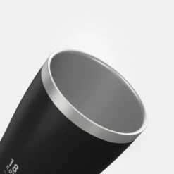 Quechua Tasse / Verre MH500 Isotherme (double Paroi Inox) Camp Du Randonneur 0,5L Noir -Camping Boutique tasse verre mh500 isotherme double paroi inox camp du randonneur 05l noir 2