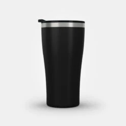 Quechua Tasse / Verre MH500 Isotherme (double Paroi Inox) Camp Du Randonneur 0,5L Noir -Camping Boutique tasse verre mh500 isotherme double paroi inox camp du randonneur 05l noir 8