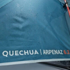 Quechua Tente à Arceaux De Camping - Arpenaz 6.3 - 6 Personnes - 3 Chambres -Camping Boutique tente a arceaux de camping arpenaz 63 6 personnes 3 chambres 6