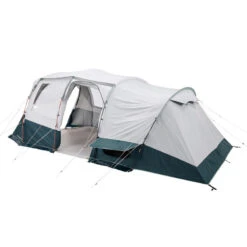 Quechua Tente à Arceaux De Camping - Arpenaz 6.3 F&B - 6 Personnes - 3 Chambres -Camping Boutique tente a arceaux de camping arpenaz 63 f and b 6 personnes 3 chambres 6