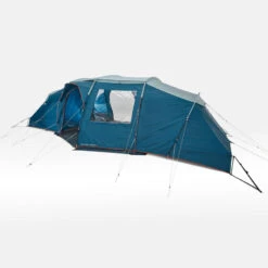Quechua Tente à Arceaux De Camping - Arpenaz 8.4 - 8 Personnes - 4 Chambres -Camping Boutique tente a arceaux de camping arpenaz 84 8 personnes 4 chambres 9