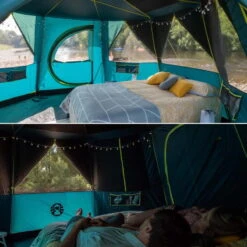 Tente Coleman Octagon Blackout 8 -Camping Boutique tente coleman octagon blackout 8 4