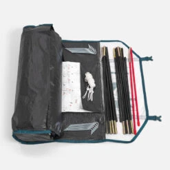 Quechua Tente De Camping - MH100 - 3 Places - Fresh & Black -Camping Boutique tente de camping mh100 3 places fresh and black 3