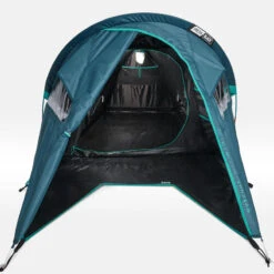 Quechua Tente De Camping - MH100 XL - 2 Places - Fresh & Black -Camping Boutique tente de camping mh100 xl 2 places fresh and black 5