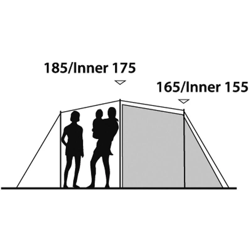Tente De Camping Outwell Earth 5 6 Tente De Camping Outwell Earth 5 – Image 4