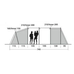 Tente De Camping Outwell Winwood 8 -Camping Boutique tente de camping outwell winwood 8 3