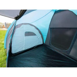 Tente Dôme Familiale Hammerfest 6 Protect - Sol Cousu - 6 Personnes - 2 Cabines -Camping Boutique tente dome familiale hammerfest 6 protect sol cousu 6 personnes 2 cabines 4