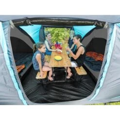 Tente Dôme Hammerfest 4 Sleeper Protect - Sol Cousu - 4 Pers - 2 Cabines Noires -Camping Boutique tente dome hammerfest 4 sleeper protect sol cousu 4 pers 2 cabines noires 2