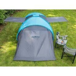 Tente Dôme Hammerfest 4 Sleeper Protect - Sol Cousu - 4 Pers - 2 Cabines Noires -Camping Boutique tente dome hammerfest 4 sleeper protect sol cousu 4 pers 2 cabines noires 4