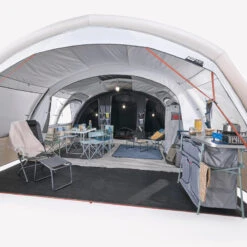 Quechua Tente Gonflable De Camping - Air Seconds 6.3 XXL F&B - 6 Personnes - 3 Chambres -Camping Boutique tente gonflable de camping air seconds 63 xxl f and b 6 personnes 3 chambres 3