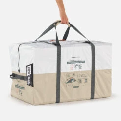 Quechua Tente Gonflable De Camping - Air Seconds 8.4 F&B - 8 Places - 4 Chambres -Camping Boutique tente gonflable de camping air seconds 84 f and b 8 places 4 chambres 4