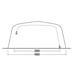 Tente Gonflable Outwell Jacksondale 7PA -Camping Boutique tente gonflable outwell jacksondale 7pa 4