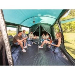 Tente Tunnel Familiale Montana 8 - Camping - 8 Personnes - 3 Cabines Sombres -Camping Boutique tente tunnel familiale montana 8 camping 8 personnes 3 cabines sombres 2