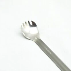 Toaks Titanium Spork - Long Acier - Miroir Poli -Camping Boutique toaks titanium spork long acier miroir poli 2