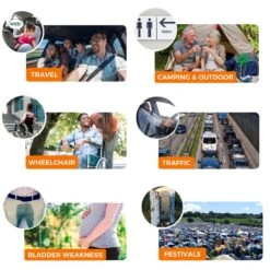 Toilette D'urgence Jonhy Wee, 3 Pièces -Camping Boutique toilette durgence jonhy wee 3 pieces 6