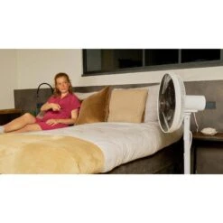 Trépied De Ventilateur Sur Pied Luvego Avec Télécommande - Minuterie - 40CM -Camping Boutique trepied de ventilateur sur pied luvego avec telecommande minuterie 40cm 2