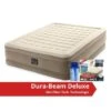 Intex Ultra Plush Queen Airbed - Lit Gonflable - 203x152x46cm - Compris Accessoires -Camping Boutique ultra plush queen airbed lit gonflable 203x152x46cm compris accessoires