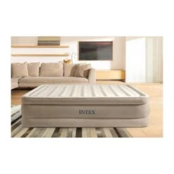 Intex Ultra Plush Queen Airbed - Lit Gonflable - 203x152x46cm - Compris Accessoires -Camping Boutique ultra plush queen airbed lit gonflable 203x152x46cm compris accessoires 3